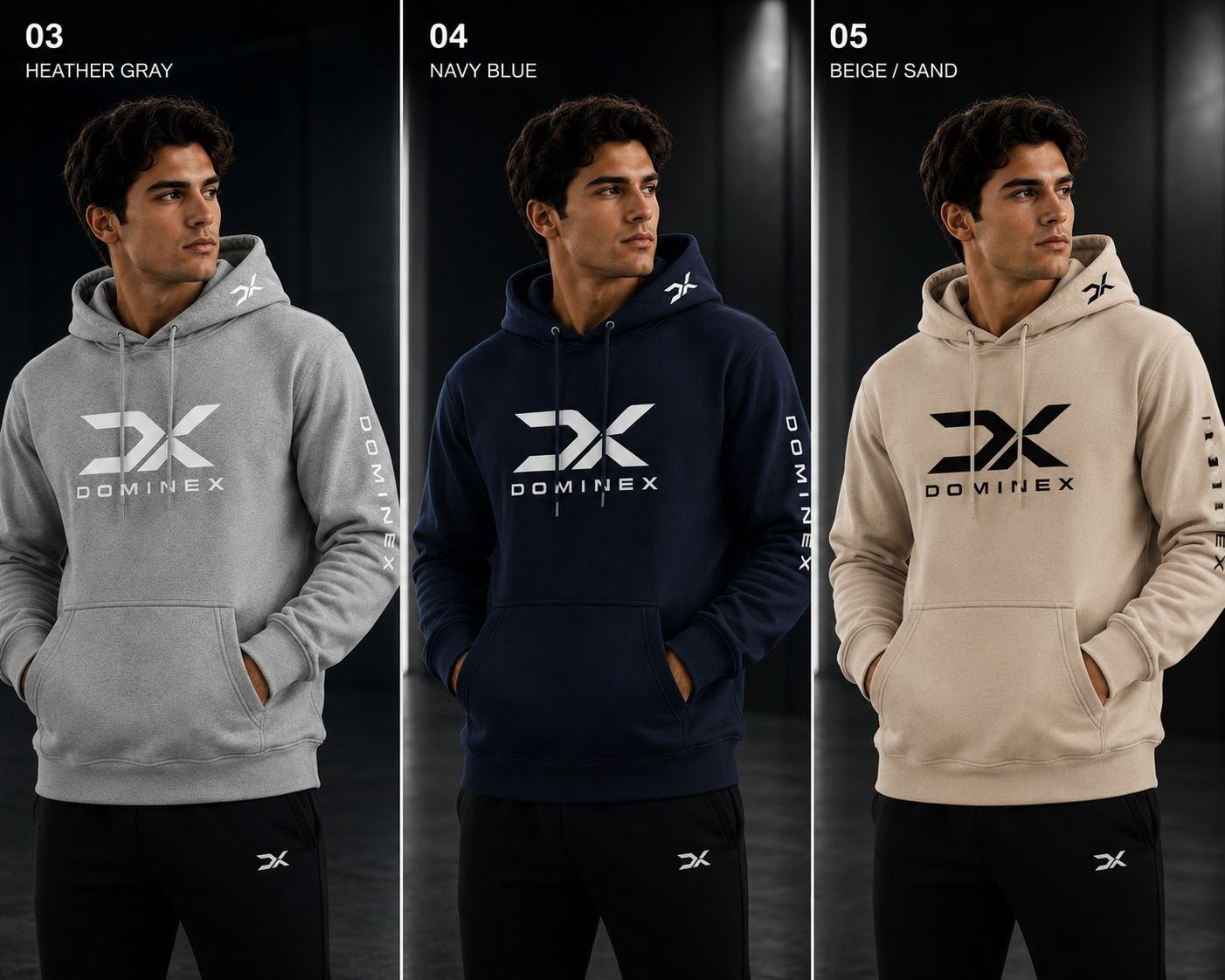 Dominex hoodies collection
